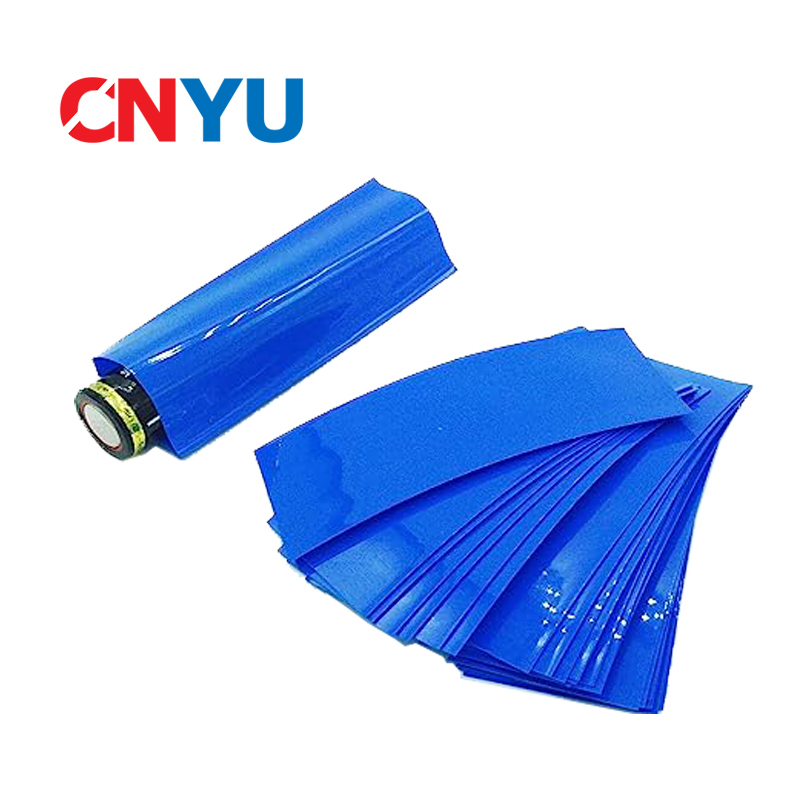 20/50/100 piezas 18650 batería PVC casquillo de tubo termorretráctil y papel de junta aislante se utiliza para embalaje de batería.