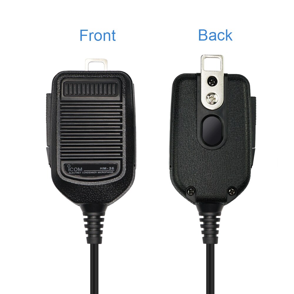 Autoradio 8 broches, haut-parleur, Microphone, manuel, HM-36, pour ICOM IC-718, IC-775, IC-7200, IC-7600, IC-25, IC-28