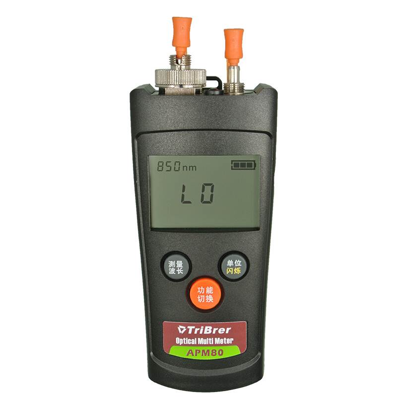 handheld APM80T-V10 Fiber Optic Power Meter with 10MW VFL APM80T FTTH Fiber Optic Power meter