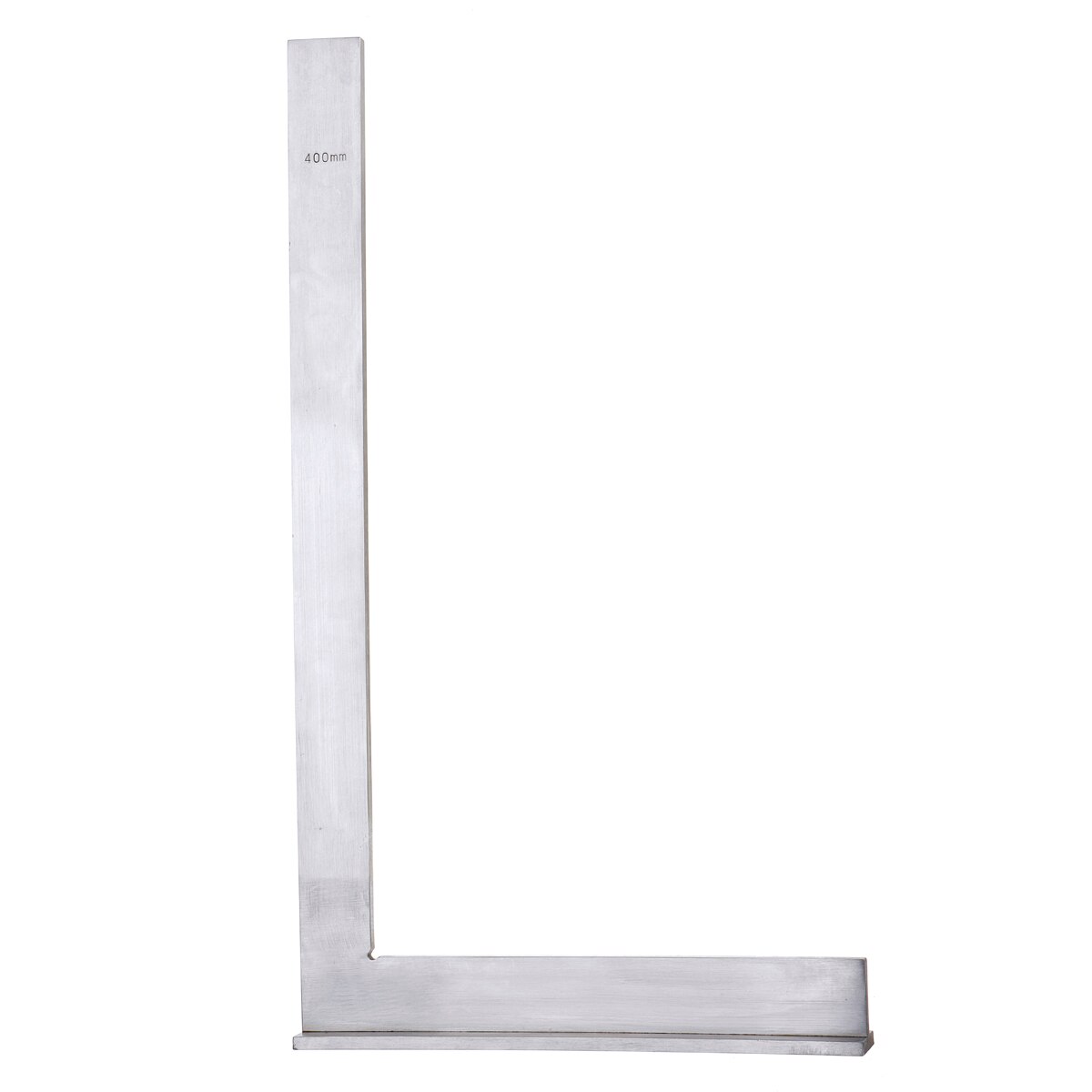 Stainless Steel Angle Ruler 90 Degree Angle Corner Square Ruler Wide Base Gauge Measuring Tool Silver High-Precision Protractor