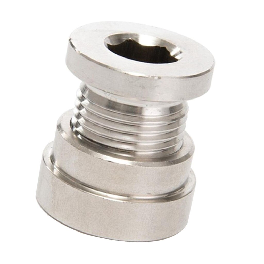 Stainless Steel O2 Oxygen Sensor Plug And Bung Kit M18x1.5mm Hex Cap