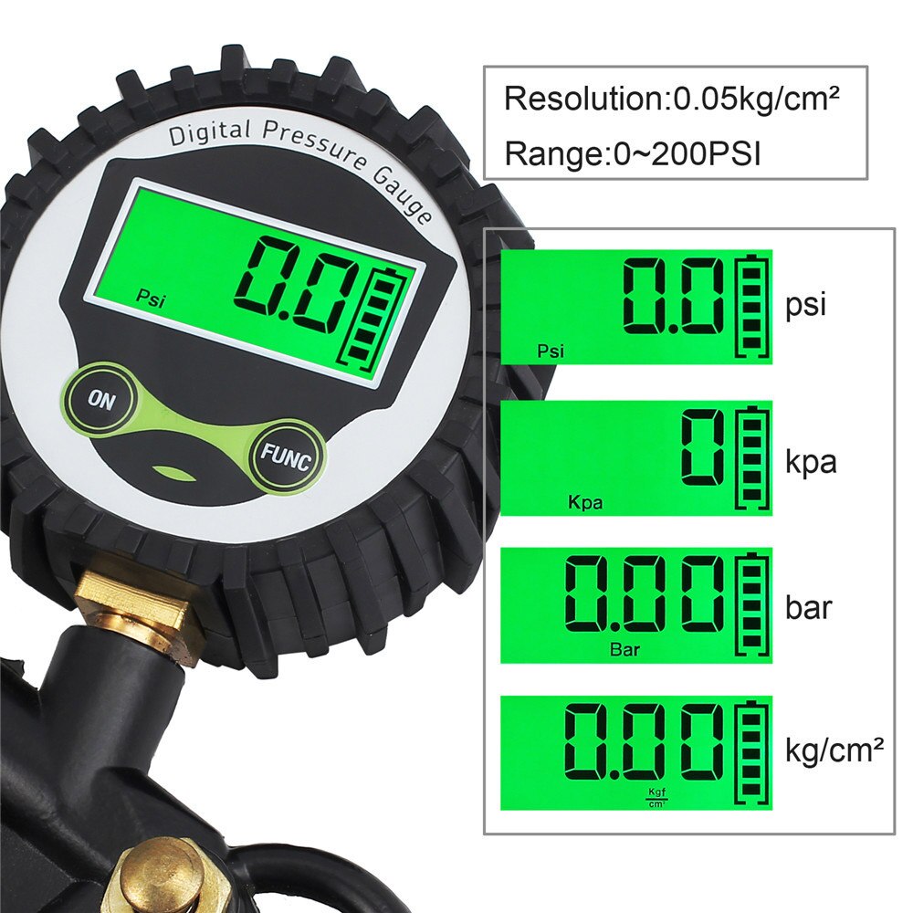 LEEPEE Digital LCD Display Inflation Monitoring Ma... – Grandado