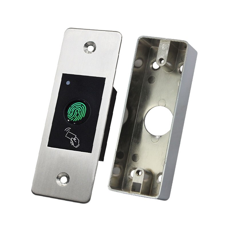 Metal IP66 Waterproof Embedded Biometric Fingerprint Standalone Door Access Control System RFID Access Control Smart Lock: F99-B