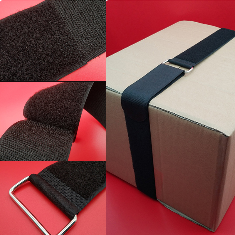 100*5 cm Nylon Cargo Bandjes Klittenband Ratelriem Bagagehouder Sluiting Voor Motor Fiets Outdoor Camping tassen