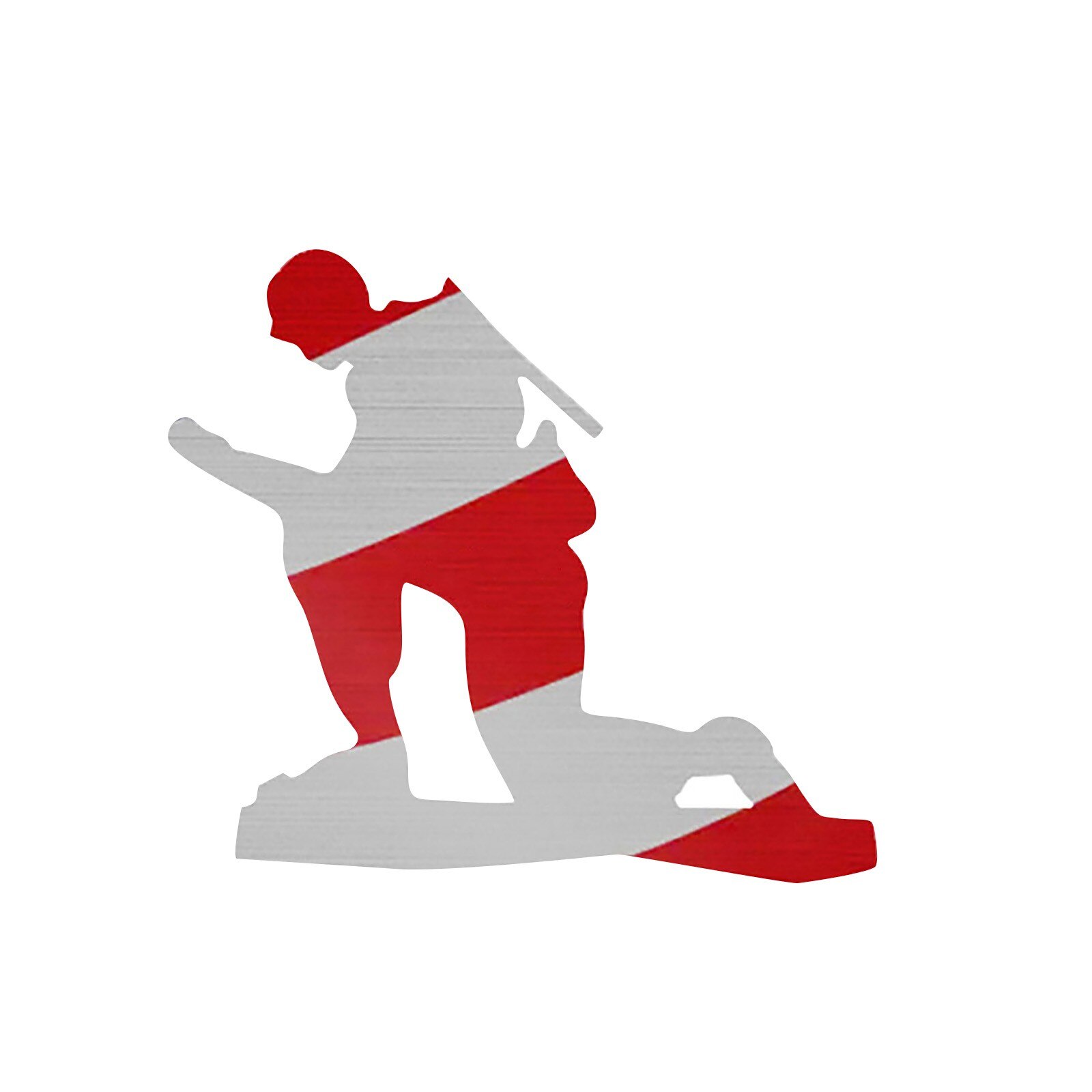 American Cross Kneeling Soldier Weathered Sign Splicing Art Decoration Kneeling Soldier's Garden Signs Independence Day Decor