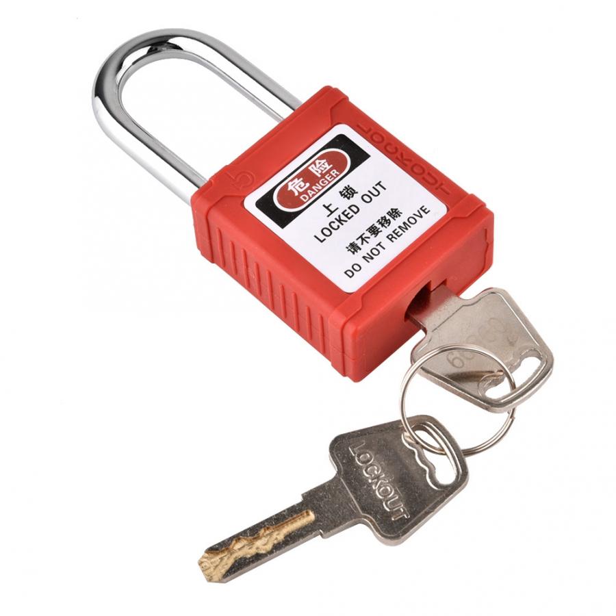 Engineering Safety Padlock Steel Beam Lockout Energy Isolation Lock Sturdy and Durable