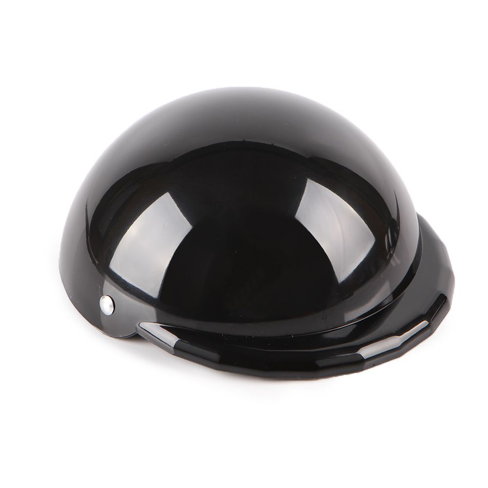 2022 Style Cute Pet Helmet Pet Protect Riding Cap Motorcycle Bike Doggie Helmet Cat Hat Pet Safety Suit Supplies: Black