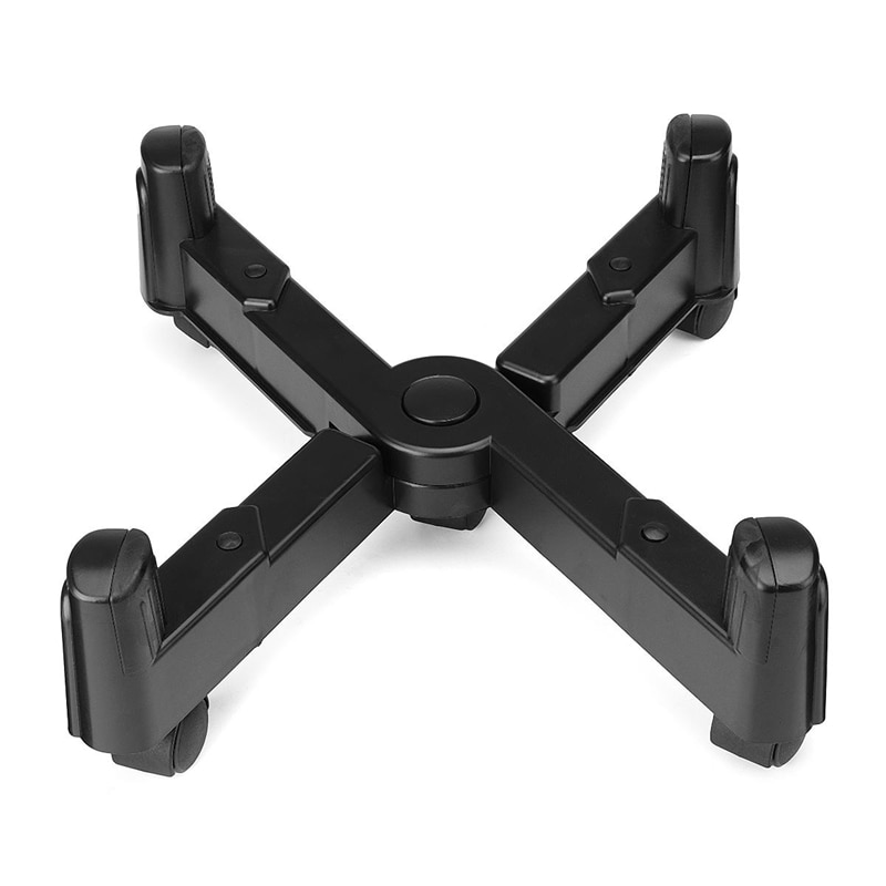 CPU Stand - Adjustable Tower Holder - ABS Plastic - Swivel Wheels - Mobile Cart