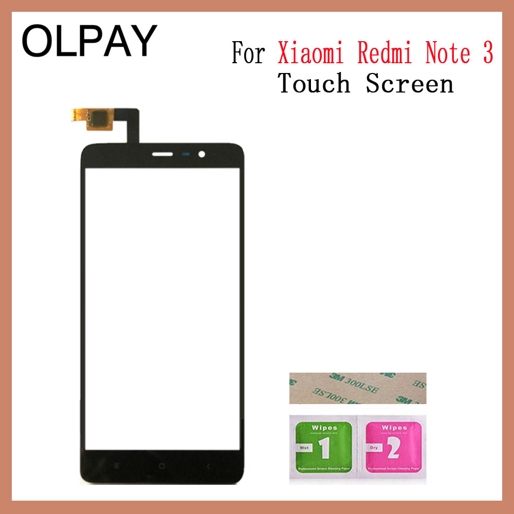 Mobile Phone 5.5'' inch Touch Screen For Xiaomi Redmi Note 1 Note 2 Note 3 Note 4 Note 5A Touch Glass Digitizer Sensor Repair: Black Redmi Note 3