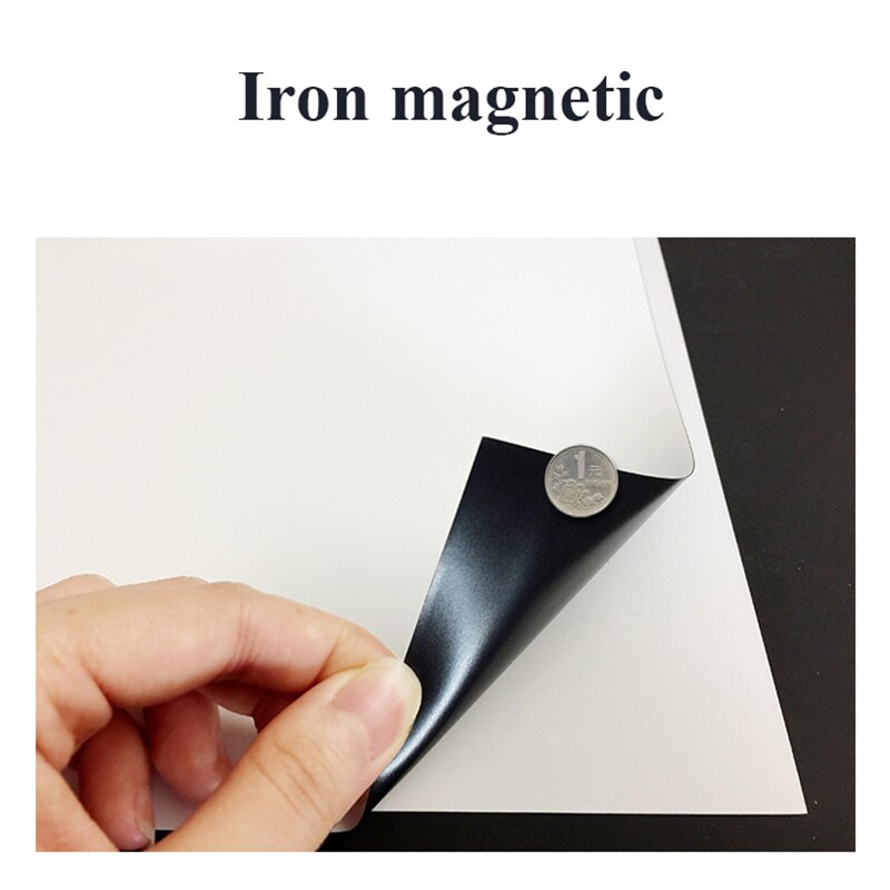 Magnetisk fotopapir  a4 4r magnetisk pasta inkjet-udskrivning fotopapir blanke matte klistermærker diy køleskabsmagnet