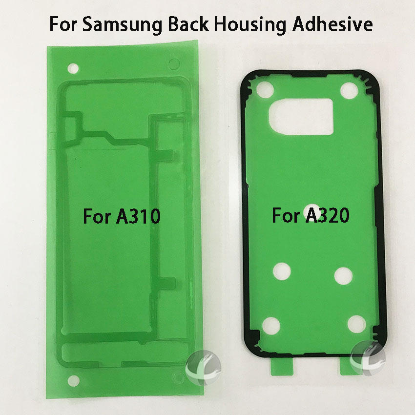 1pc Batterie Abdeckung Aufkleber für Samsung Galaxy A3 A310 A320 A5 A510 A520 A530 A7 A710 A720 zurück Klebstoff