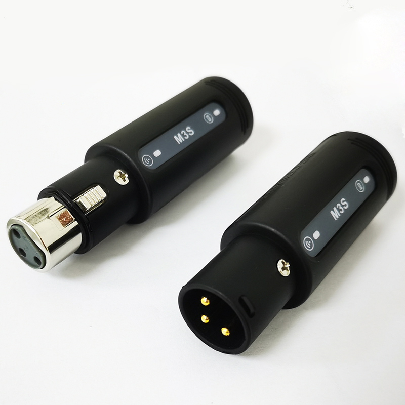 wireless microphone xlr adapter transmitter receiver plug-on mic 2.4GHz for Dynamic Microphone Audio Mixer PA System