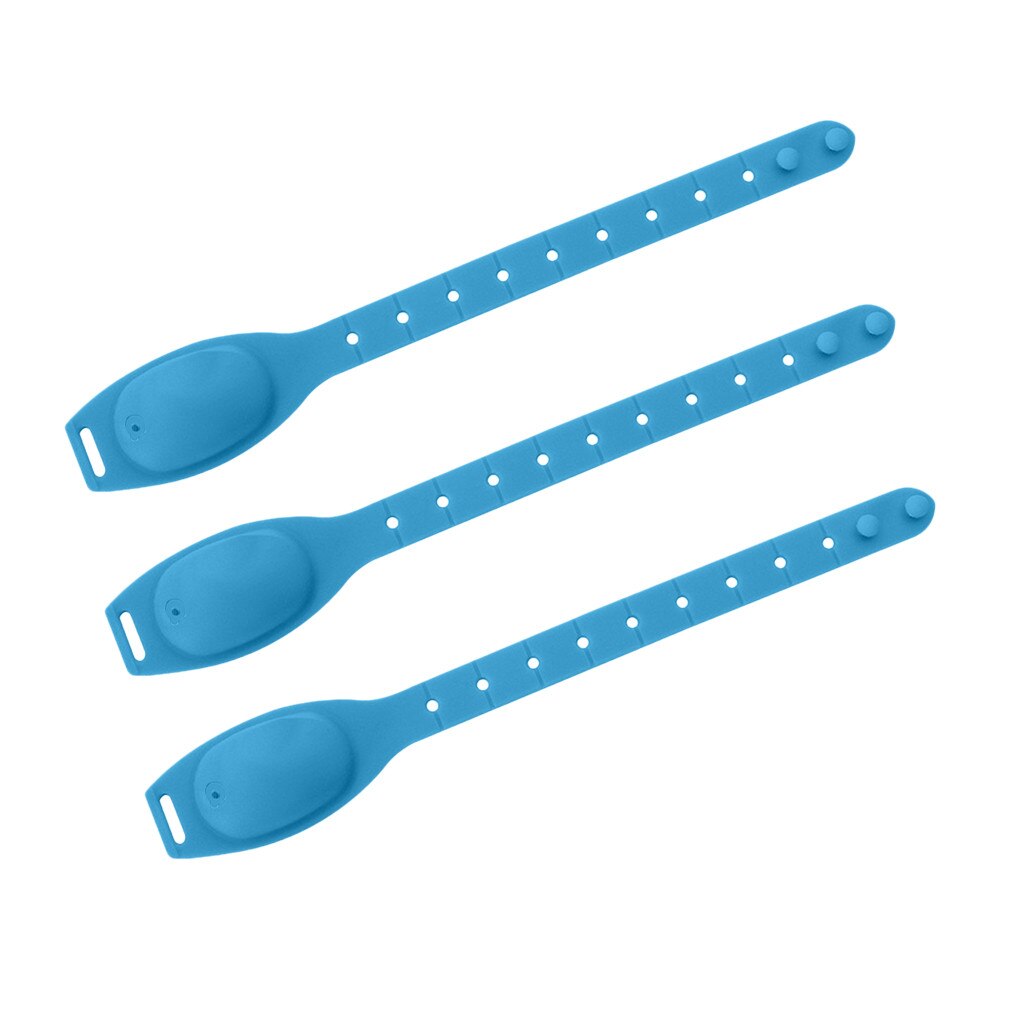 3pc vuxen barn flytande armband handdispenser handtvättgel med hela desinficerande engångs silikonarmband utomhus: Lb