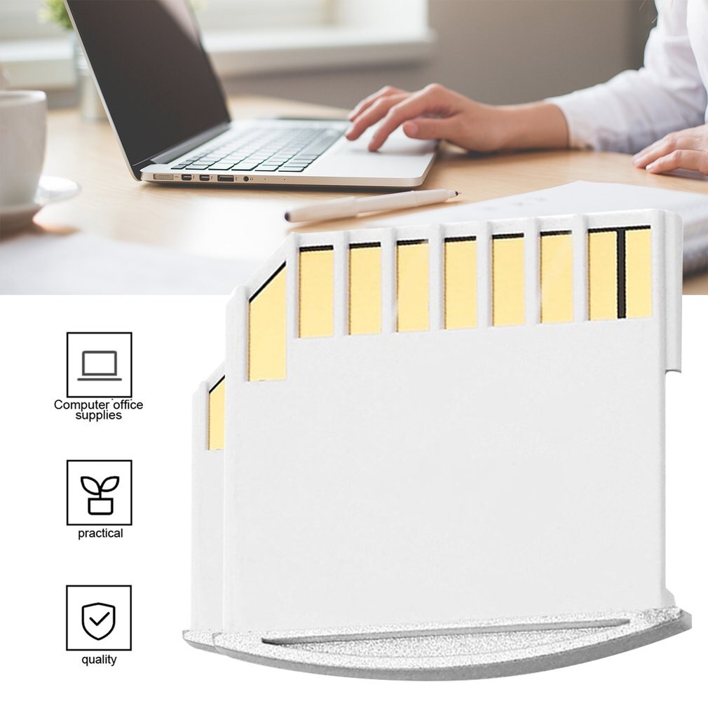 1PC Micro SD Card Adapter TF Memory to Short SD Adapter for Macbook Air ONLENY