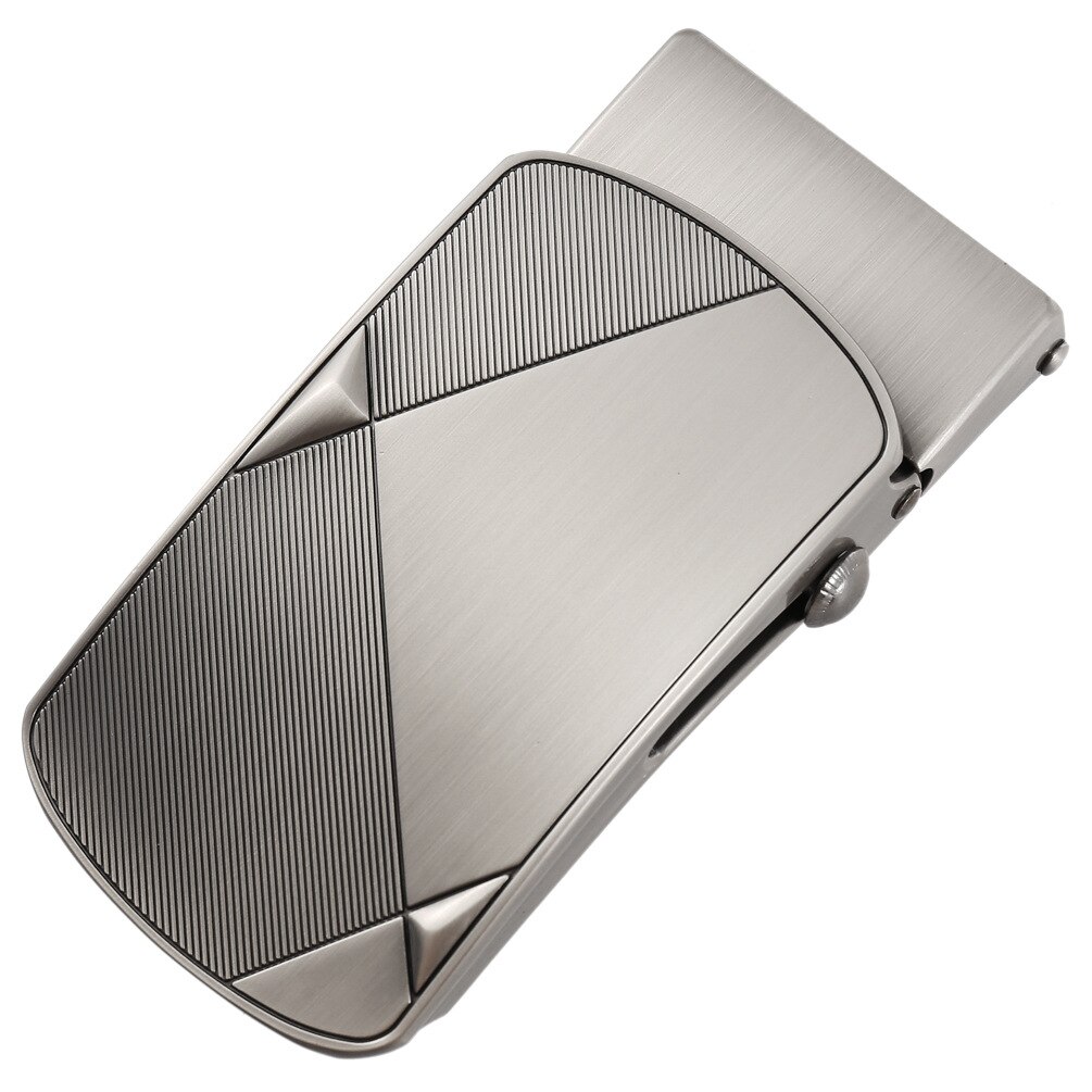 Mannen Automatische Gesp Canvas Riem 3.5Cm Breedte Metalen Gesp Mannen Business Riem Gespen