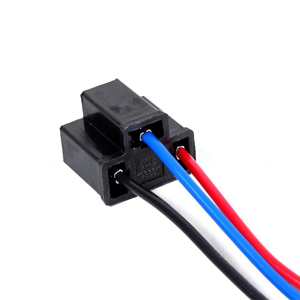 2pcs H4 Car Headlight Assembly Female Socket Plug Adapter Extended Wire Connector Light Lamp Bulb Socket Adapter