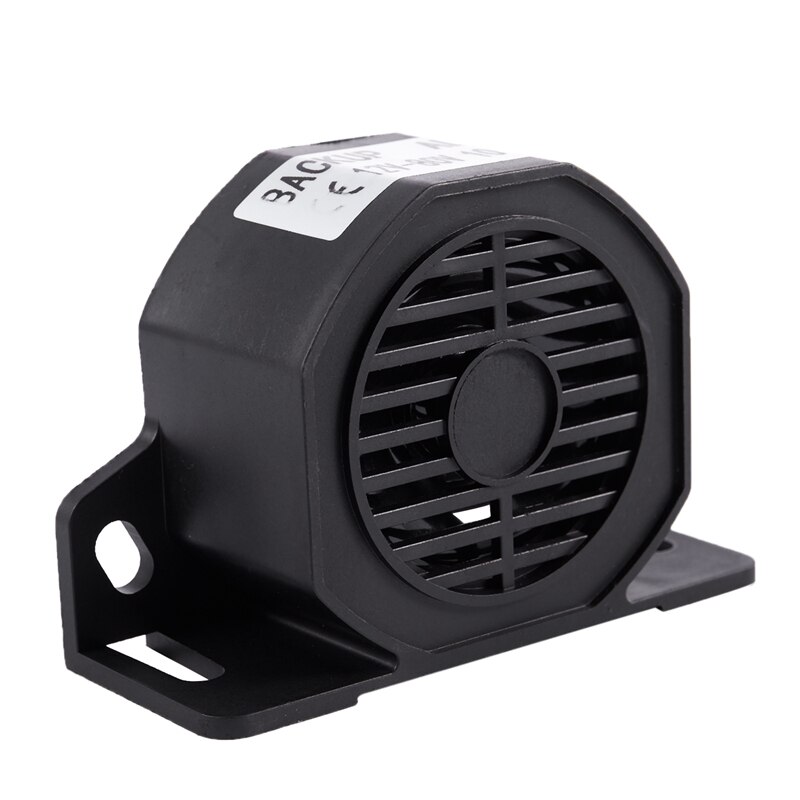 Dc12-80v 15w 105 db auto motorfiets voertuig achteruitrij-claxon luidsprekers achteruitrij-alarm