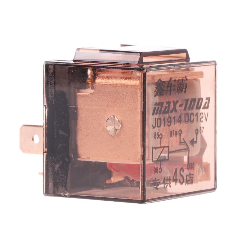 Waterproof Automotive Relay 12V 100A 5Pin SPDT Car Control Device Car Relays Y98C