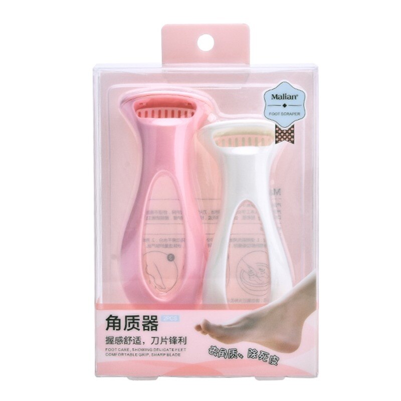 Kit Rasp Foot Pedicure Foot Foot Scrubber Pedicure Tools File Callu Remover Set Feet Exfoliating Scrubber Cleaner Dead Skin: 2pcs