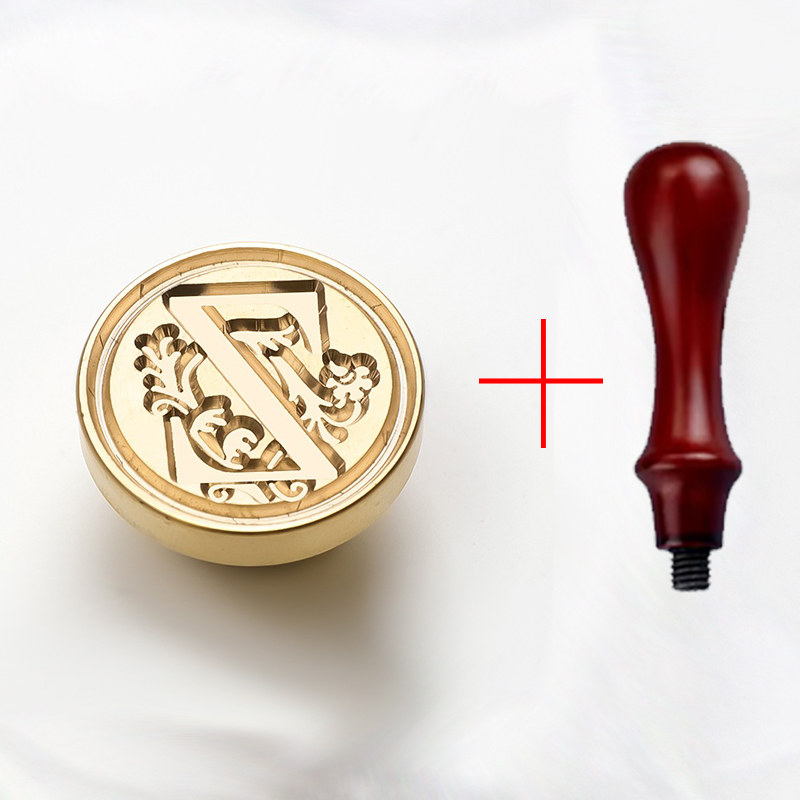 2PCS clear sealing stamp head wax seal craft supplies wax seal stamp and handle stamp scrapbooking supplies craft HCZ0106: plum