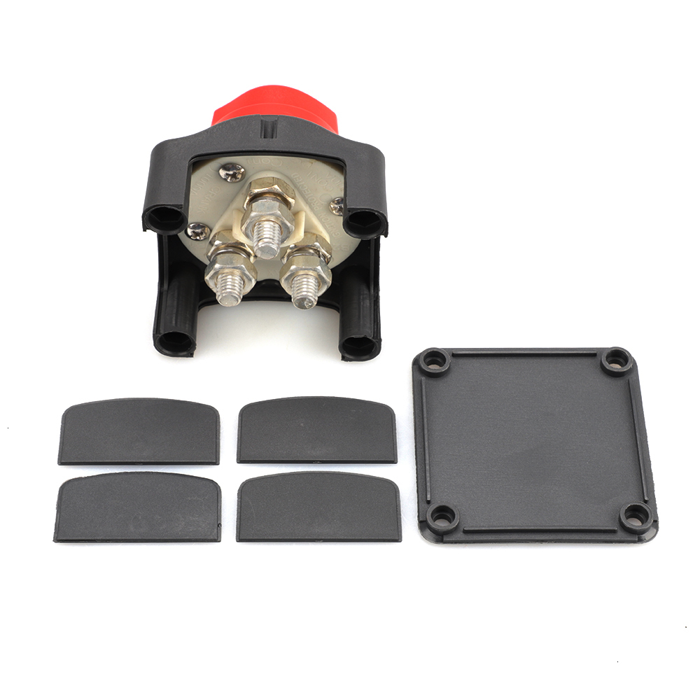 Universal- 12V 24V 48V 200a Autobatterie-Trenn schalter Doppel batteriesc Halfter 3-Positionen-Batteriewahlschalter für Autoboot