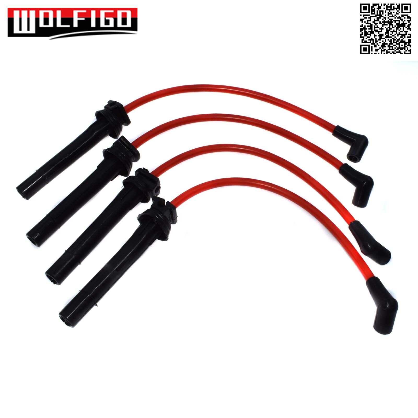 Nuovo 10MM per mini bottaio R50 R53 R52 02-08 impostato di cavi per candele di accensione 12127513032,12127513033, 12127513034, 12127513035