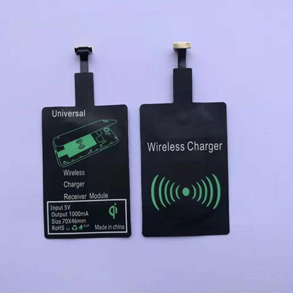 Wireless Charging Receiver Patch For Android Type-c Universal Micro Usb Type C Fast Wireless Charger Adapter 600-8000ma R7m9