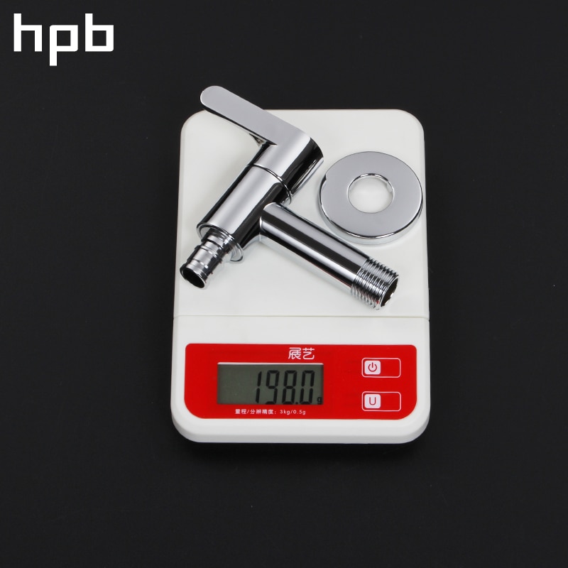 HPB Brass G1/2 G3/4 Bibcock Laundry Utility Faucets Garden Faucet Decorative Outdoor Faucet Washing Machine Connector Tap HP7302