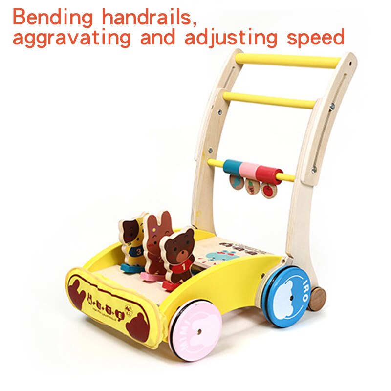 Baby Walker Folding Music Wheels Andador Walkers for kids Car Toddler Walker for Kids Learning Walking Balance Assistant Walker: B