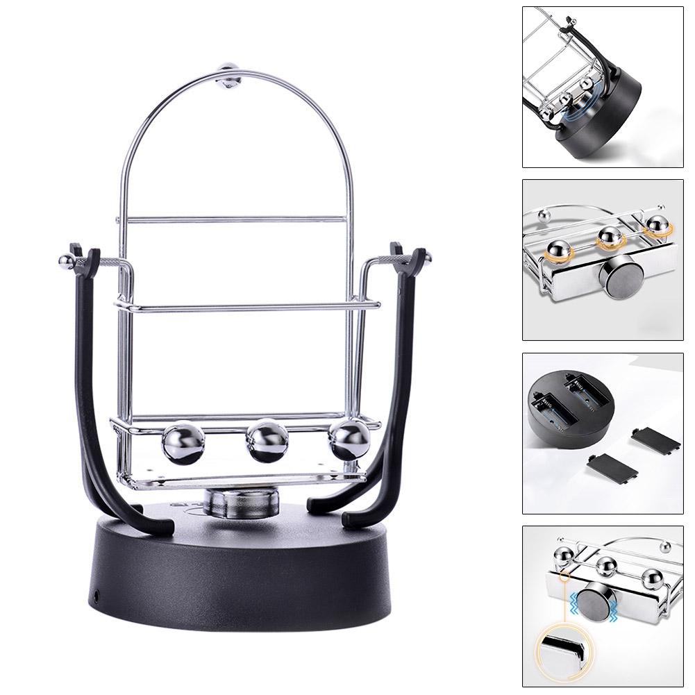 Luda Automatische Lopen Swing Mobiele Telefoon Artefact Stappenteller Borstel Stepper Eeuwige Instrument Newton Rocker Ambachtelijke Ornamenten