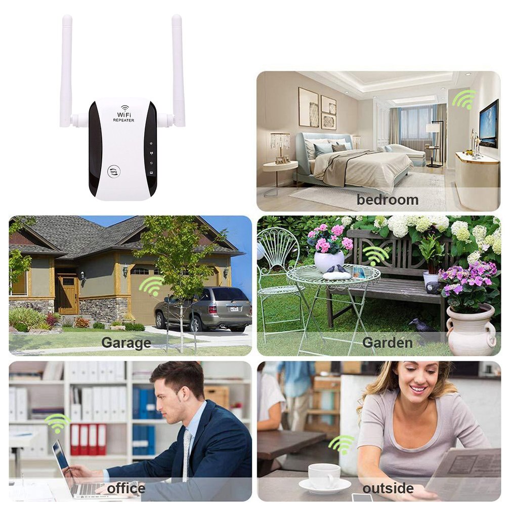 Wireless WiFi Repeater Wifi Extender 300Mbps WiFi Amplifier 802.11 b/g/n Wi Fi Booster Long Range Repiter Wi-fi Repeater
