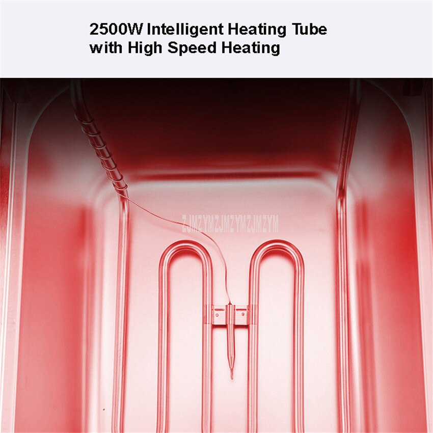 10L Stainless Steel Commercial Electric Deep Fryer Stove Single Cylinder Smokeless Chicken Dough French Fries Frying Machine