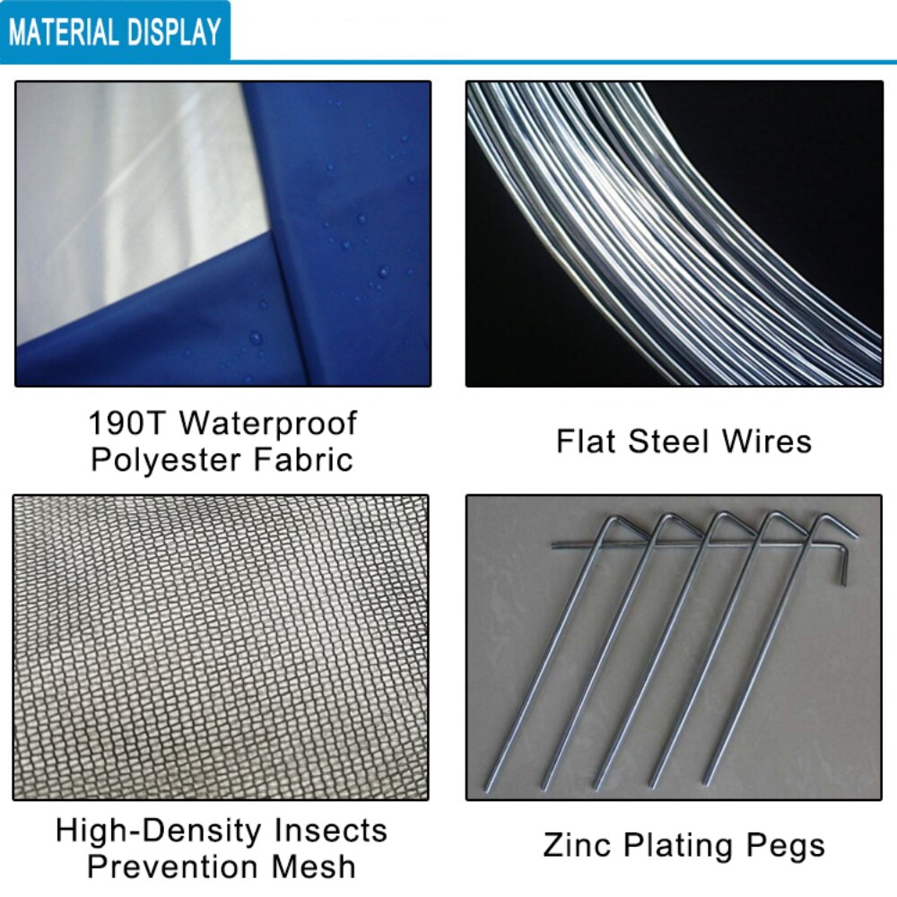 2 Person Portable Tent Instant Pop Up Tent Waterproof Automatic Outdoor Hiking Camping Tent