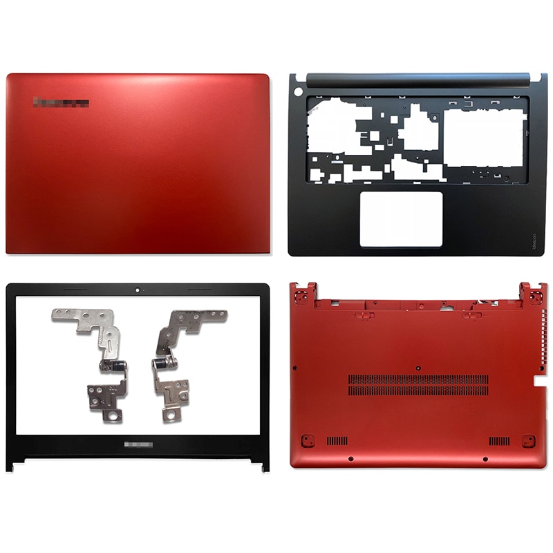 For Lenovo IdeaPad S400 S410 S405 S435 S436 Laptop LCD Back Cover/Front Bezel/Palmrest/Bottom Case Top Case Red Non Touch