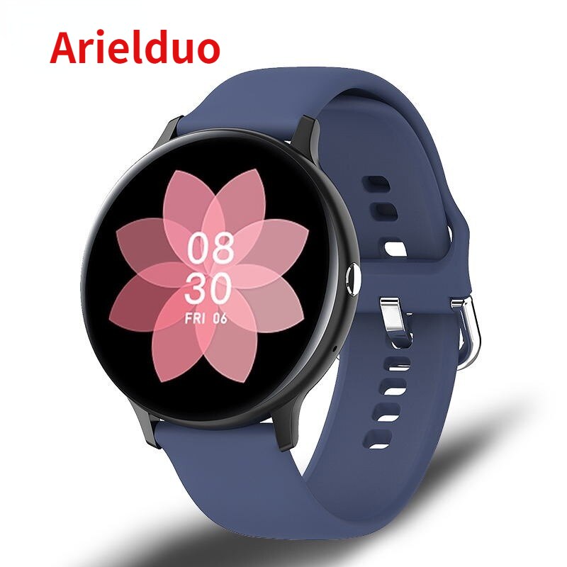 Bluetooth Answer Call Smart Watch Men Full Touch Dial Call Fitness Tracker IP68 Waterproof 5G ROM Smartwatch for xiaomi: Blue