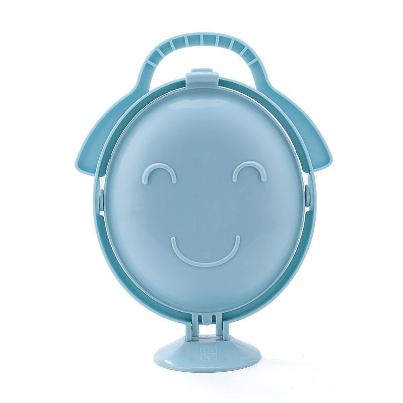 ins foldable fruit tray home tray candy tray living room fruit tray dried fruit snack tray home storage: Storage tray blue