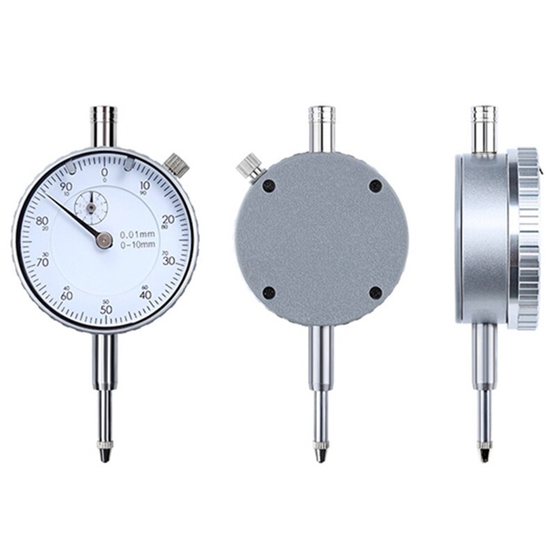 Præcision 0.01mm dial indikator gauge stødsikker dial gauge indikator måle instrument værktøj analog mikrometer