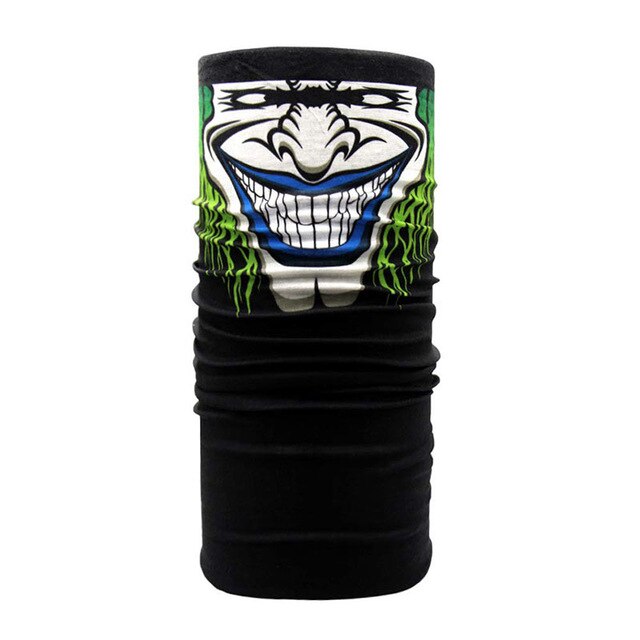 Skelet Skull Bandana Ski Skull Halloween Hals Half Gezichtsmasker Fietsen Ghost Sjaal Nek Bandana Ski Sport Wandelen Sjaals: 4