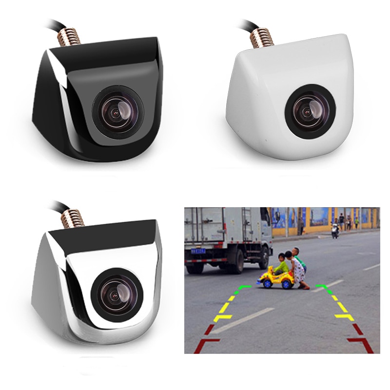 Car Intelligent Moving Guide Parking Line Rear View Reverse Backup Tracks Camera For Android DVD Monitor