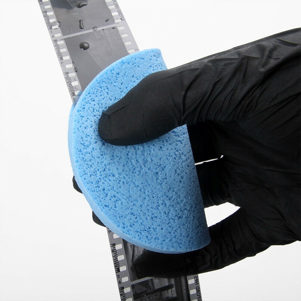 2pcs Film Cleaning Sponge Wipe Water Stain Darkroom Negatives Film Photo Development