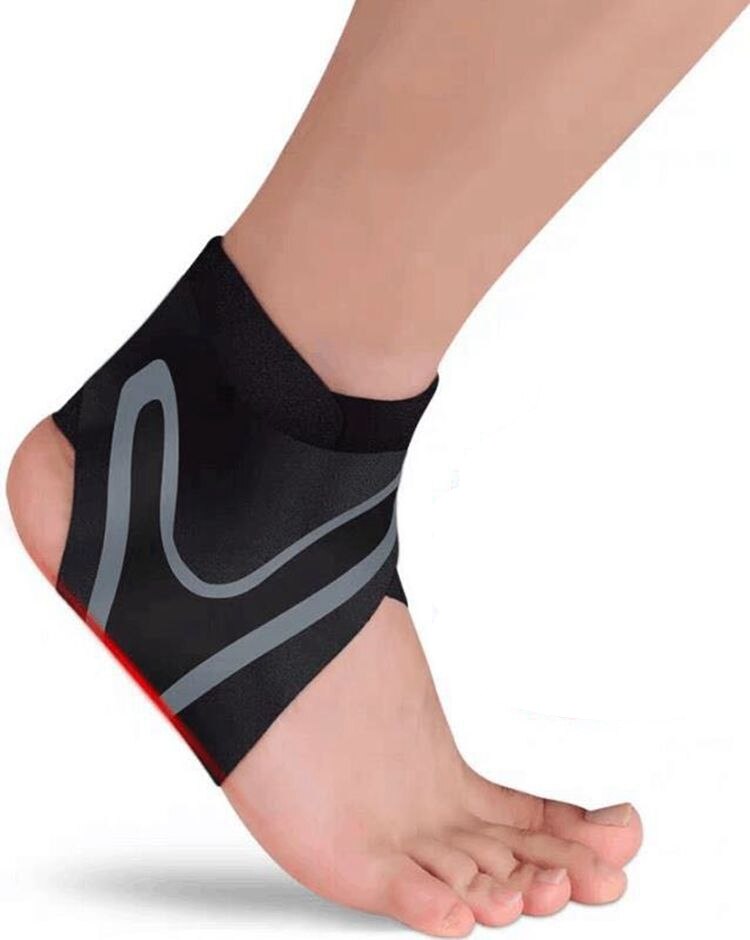 1 PC Knöchel Unterstützung Klammer Elastizität Kostenloser Einstellung Schutz Fuß Bandage Verstauchung Prävention Sport Fitness Sicherheit Schutz Band