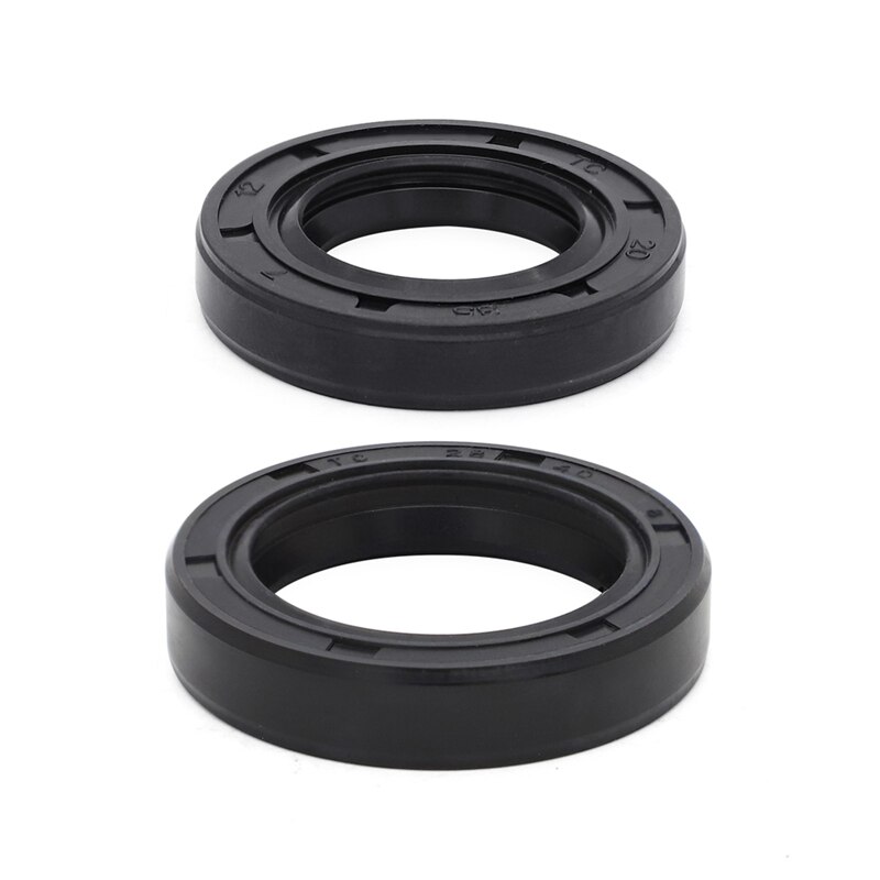 Genuine Yamaha OEM Engine Main Seal Set – For TY175, YZ125, MX125 – Crank Shaft Seals – Vintage 1974