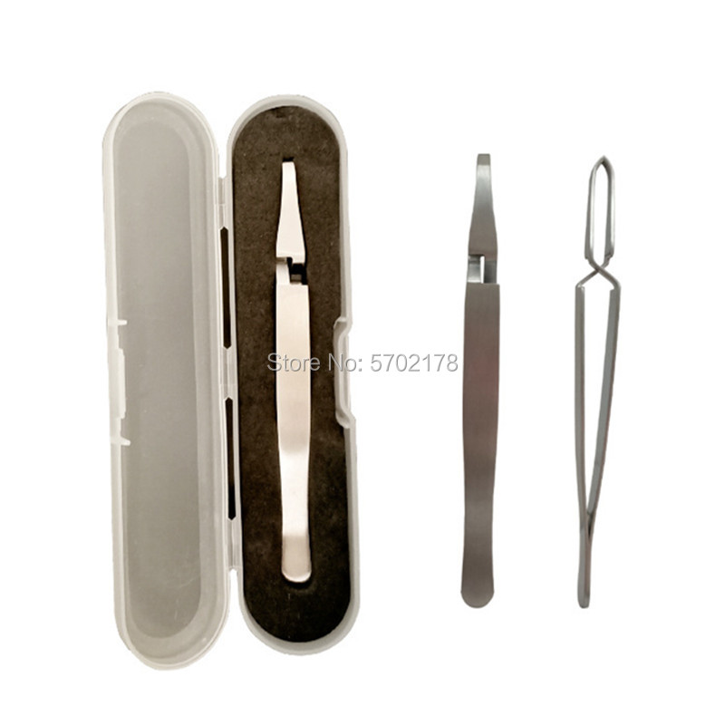 Tick Remover Eliminate Tweezers Pet Dog Cat Accessoires Sick Animal Flea Clean Clip: Red