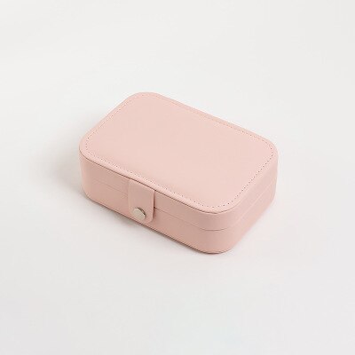 Boîte à bijoux avec miroir bijoux cercueil Portable maquillage organisateur beauté voyage boîte Bracele porte-collier emballage