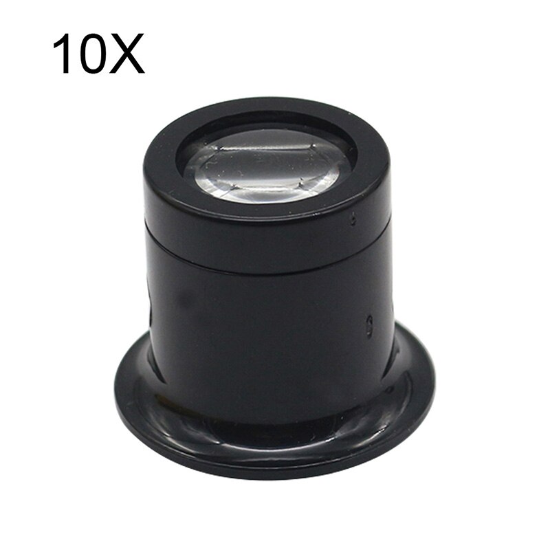 10X/5X Monocular Magnifying Glass Jeweler Watch Magnifier Tool Loupe Lens Eye Magnifier Len Repair Kit Tool: 10X