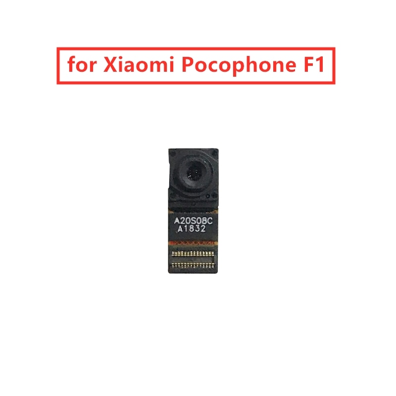 Test QC for Xiaomi pocophone f1 Mobile Phone Front Camera Module Flex Cable Main Camera Assembly Replacement Repair Parts