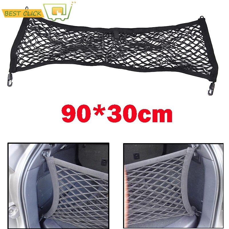 Fit Voor Voor Hyundai Santa Fe Dm Envelop Kofferbak Bagagenet Haak Mesh Elastische Bagage Auto accessoires