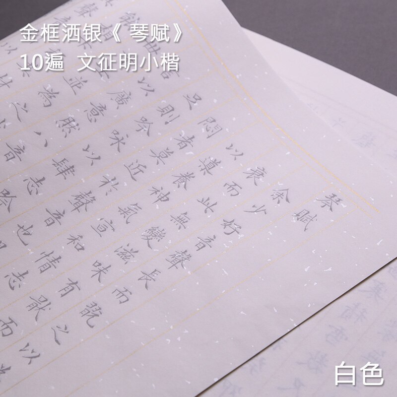 Copybook Chinese Brush Calligraphy Copybook 10sheets Multipel Type Adult Beginner Chinese Regular Script Calligraphy Copybooks: O