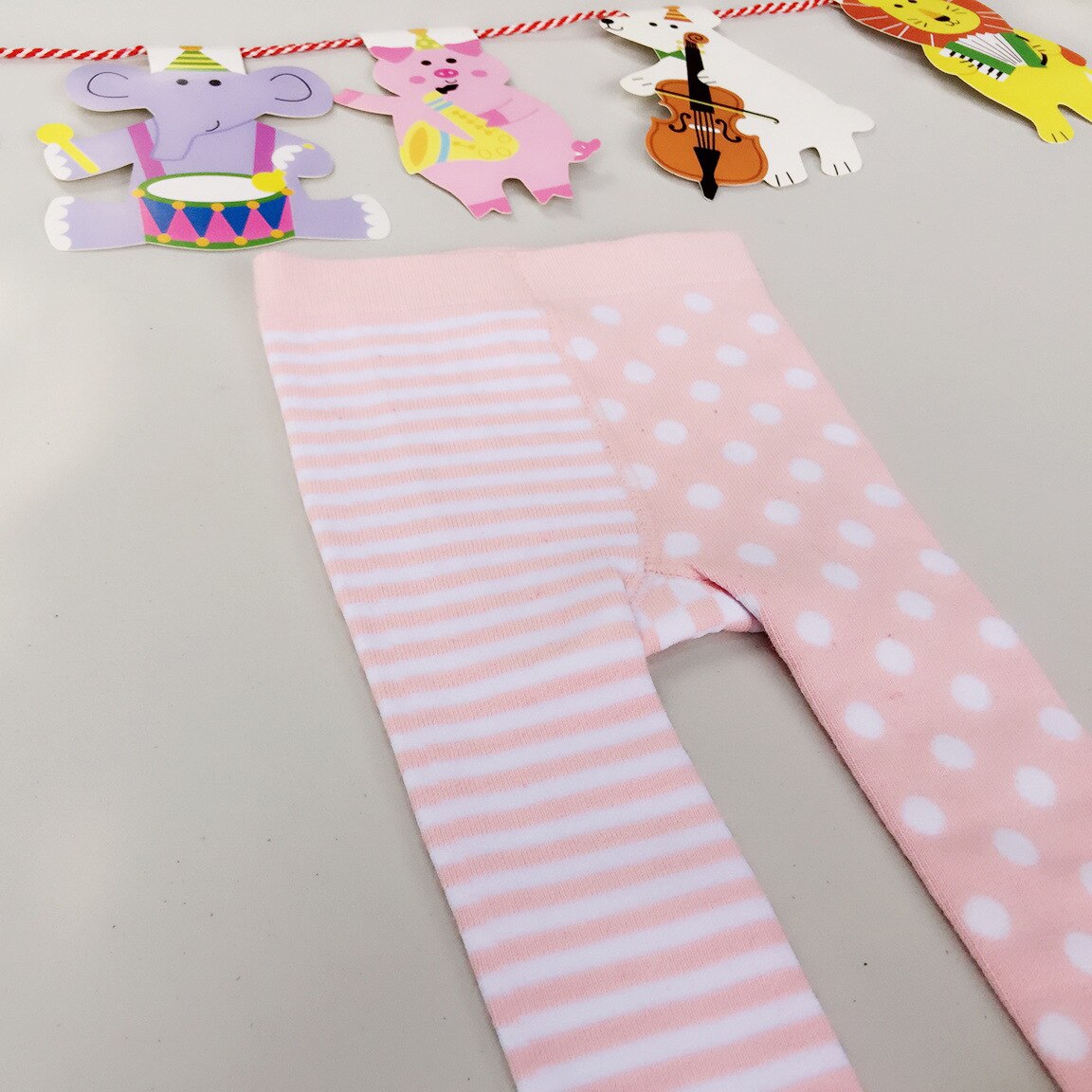 2 uds. Polainas de gasa de algodón coreanas dulces pantimedias de niña ropa de invierno rosa princesa medias de encaje de belleza 0-3 años