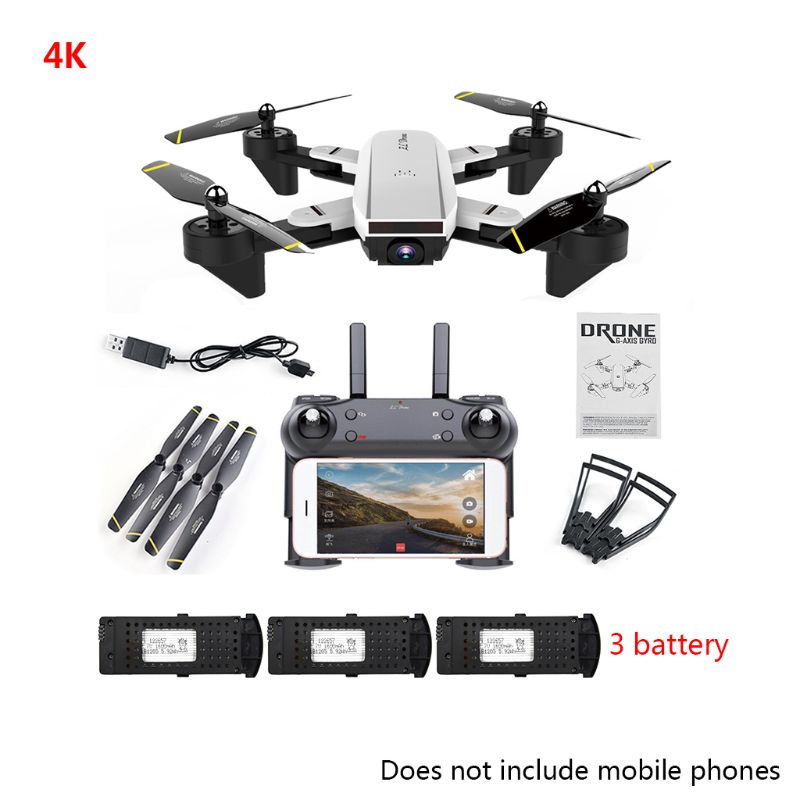 SG700-D 4K HD Wide Angle Drone with Camera Positioning Folding FPV RC Quadcopter